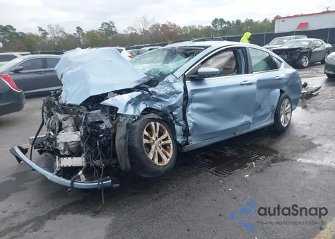 2015 Chrysler 200 Limited z USA, uszkodzony, nr VIN 1C3CCCAB3FN626860